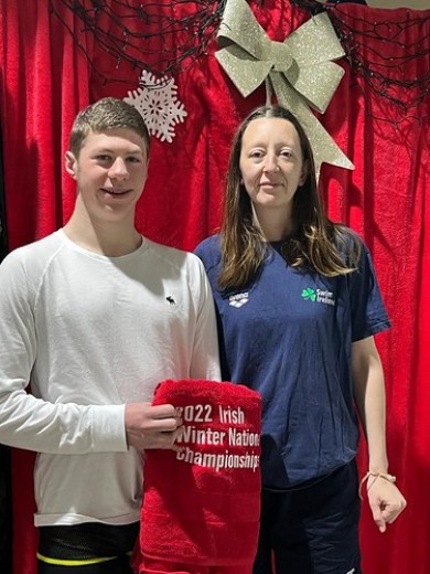 Killian Whelan the very best of luck as he competes at the 2022 Irish National Winter Championships