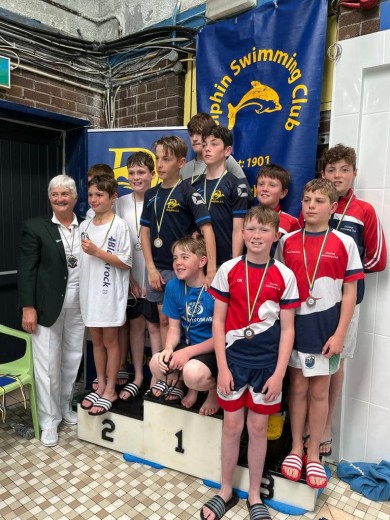 Young Male Relay - Dolphin Minnows 2022