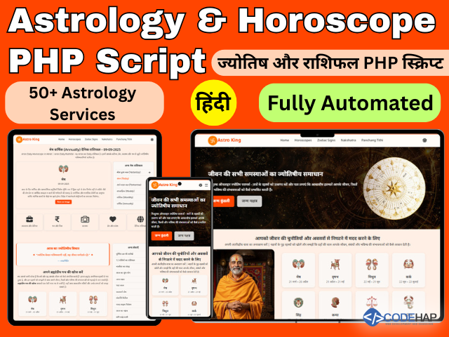 Astrology & Horoscope PHP Script (Fully Automated)