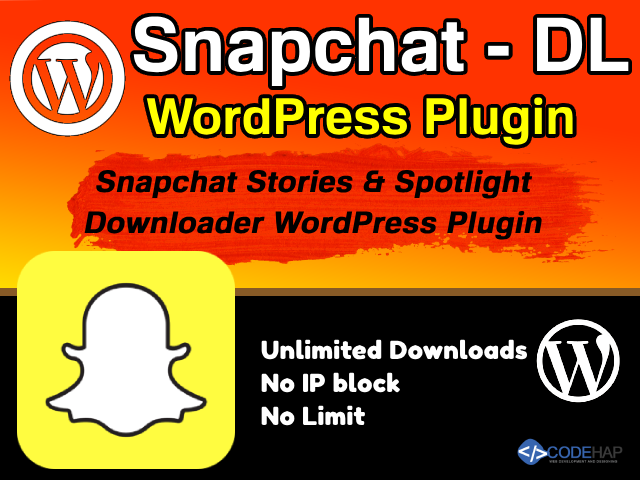 Snapchat Stories & Spotlight Downloader - WordPress Plugin